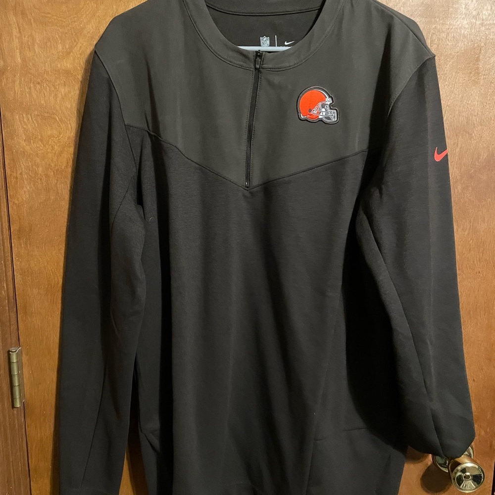 Nike Cleveland Browns On Field 1/4 Zip